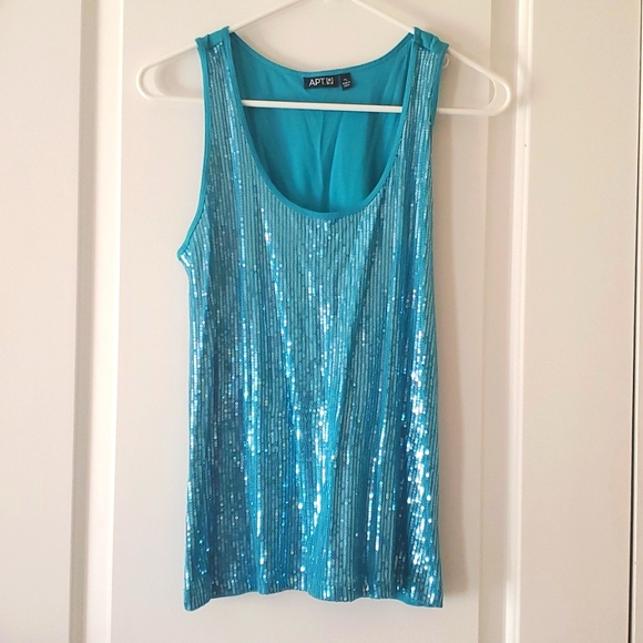 Apt 9 sequin tank top - Picture 1 of 1